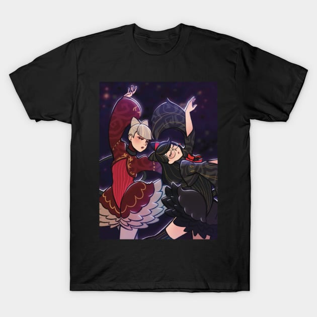 Ceraza and Jeanne T-Shirt by TenTennz